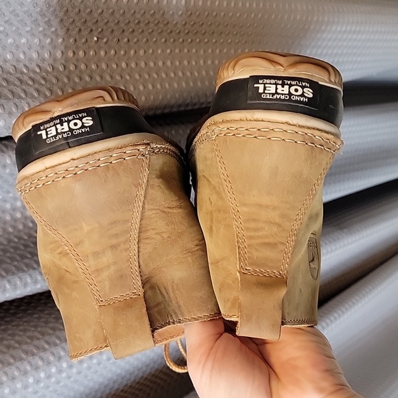 Sorel Out 'N About Weatherproof Booties Size 10 - Picture 4 of 6